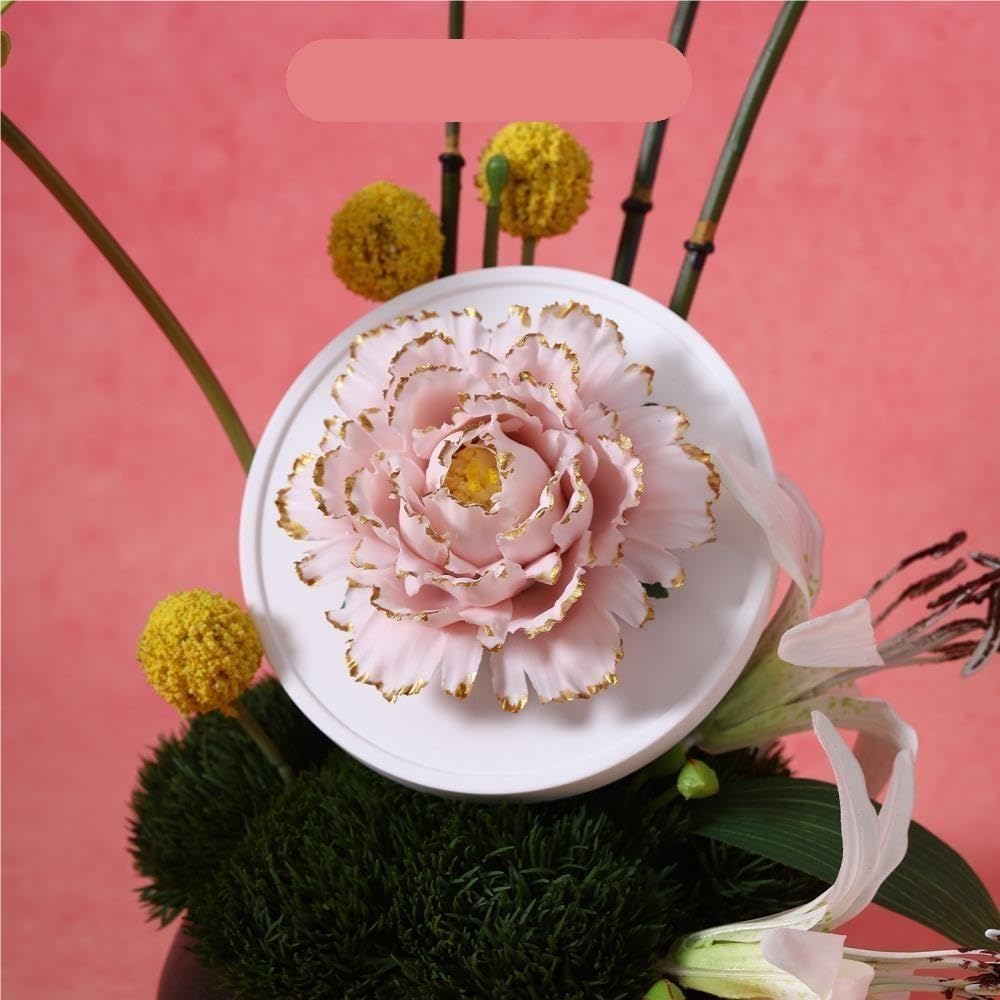 Diffuseur D'arôme De Fleur De Pivoine En Céramique For Le Bureau