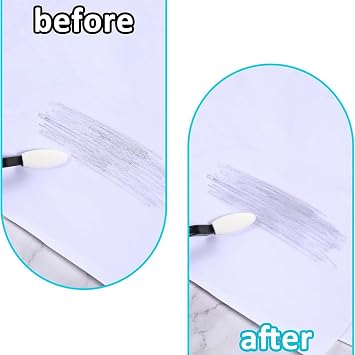 Oil Pastel Blending Tools, Sketch Scrapers Blending Sponge Pen, Multifunctional Portable Painting Supplies for Detail Correcting Highlighting Shadowing School Studio