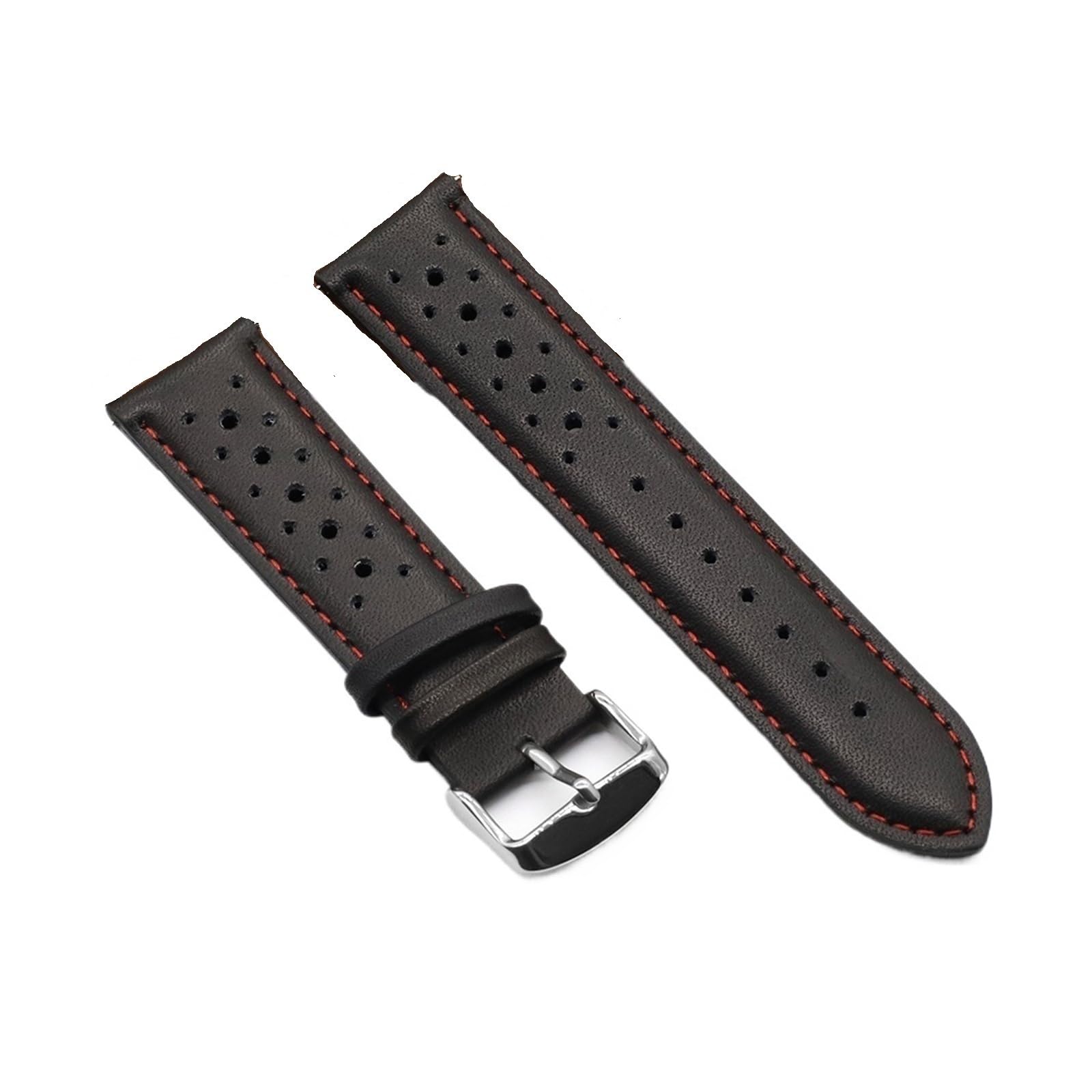 yingyingjia Vintage handgemachtes Uhrenarmband Racing Lederarmband