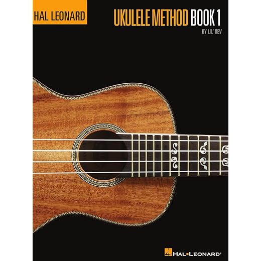 Ukulele Method Book 1 - Hal Leonard | Step-by-Step Beginner Ukulele Lesson Book for Adults and Kids | Learn Chords, Strumming, and Reading Music | Ukulele Songbook and Technique Guide