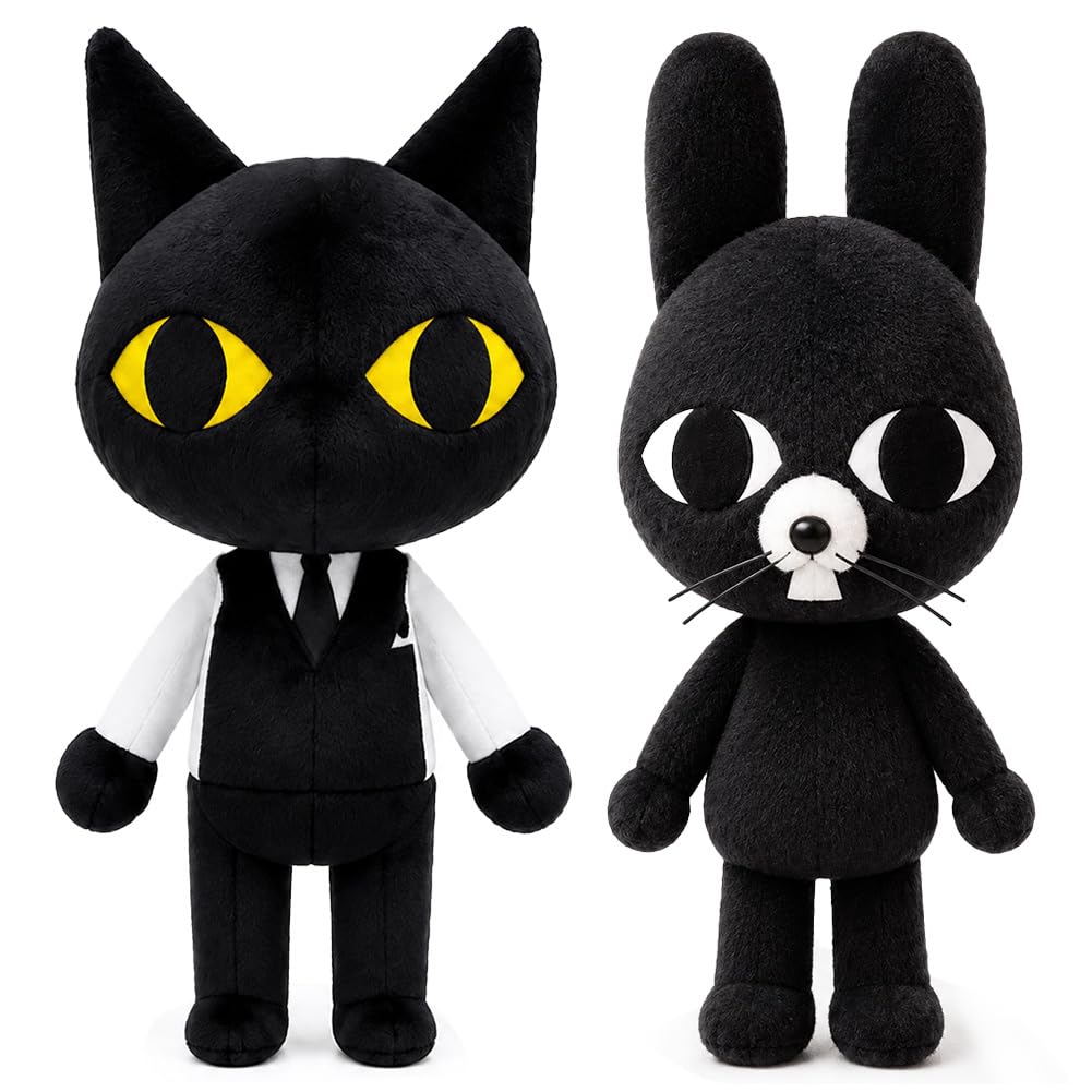 Animal Hospital Plush Set 10.9in Game Inspired Stuffed Toy，2PCS-B
