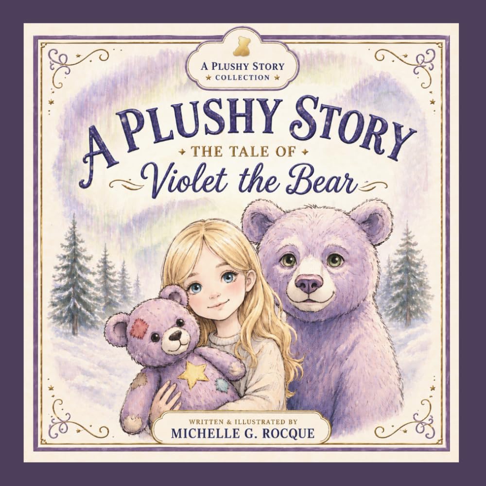 A Plushy Story: The Tale of Violet the Bear: A Cozy Bedtime Story About Love, Self-acceptance and Resilience