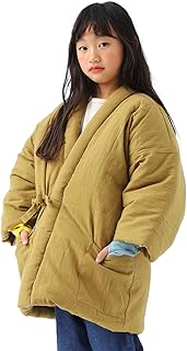 [たゆたふ / TAYU-TAFU] 半纏 子ども 四つ紐 はんてん 久留米織 キッズ 冬 防寒着 部屋着 温かい 子供 ちゃんちゃんこ どてら 袢纏 可愛い どんぶく