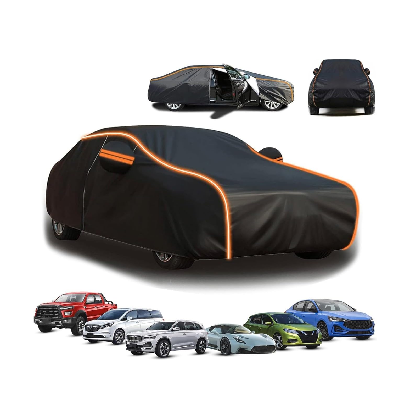 Bache voiture BMW X6 impermeable et anti UV bache auto haute resistance interieur exterieur - 8