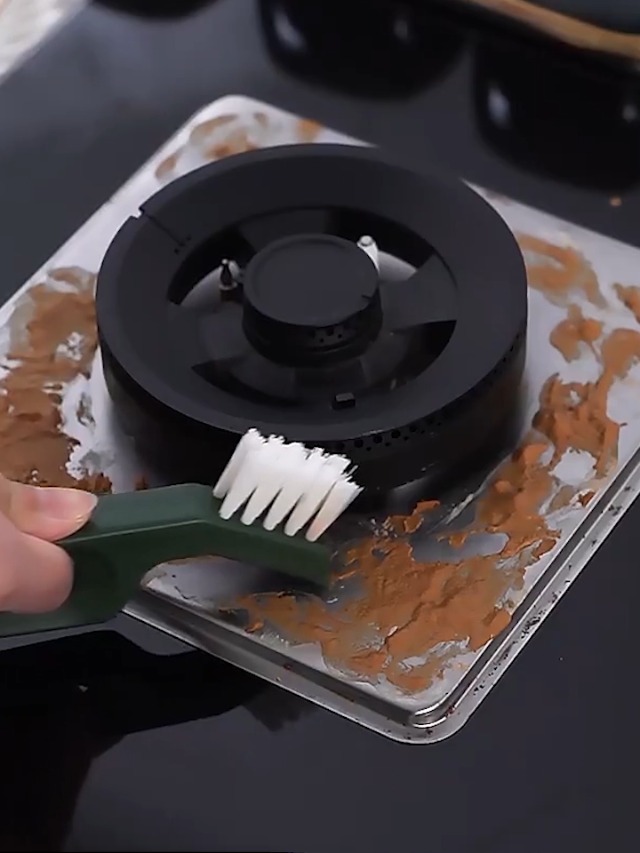 Kit Spazzole Per Fughe Piastrelle 5 Pezzi - Per Pulizia Profonda Di Bagno, Cucina E Finestre - Foto 3