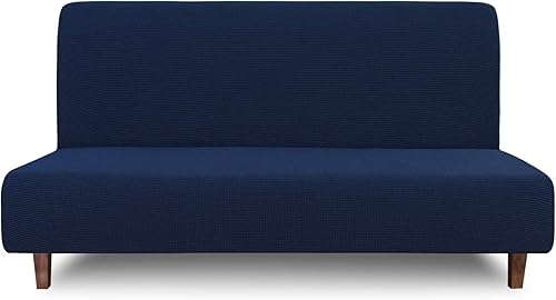 Vista 83 de Easy-Going Funda 100% impermeable para futón, con impermeabilidad doble para futón, funda de sofá jacquard elástica, protector de muebles a prueba