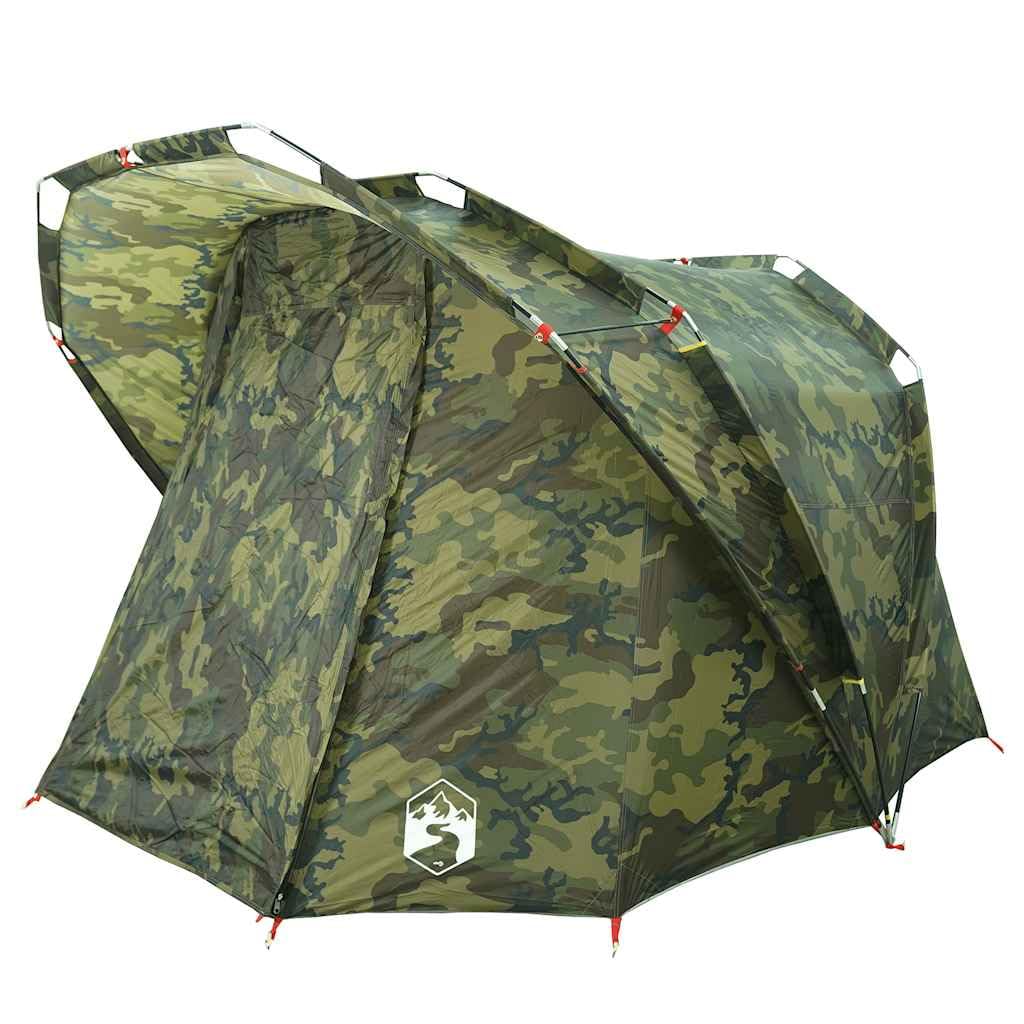 Tienda de Pesca 4 Personas Impermeable Verde Oliva