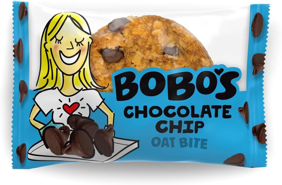 - Chocolate Chip Oat Bites, Simple Ingredients, Whole Grain Oats, Plant Based, Non-GMO, Gluten Free Breakfast Bars, Healthy Snacks for Adults & Kids (30 ct)