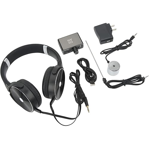 Water Leakage Detection, Underground Water Leak Detector, High Strength Sound Intensifier Water Pipe Leakage Monitor, Suitable for Site Construction, Car Maintenance