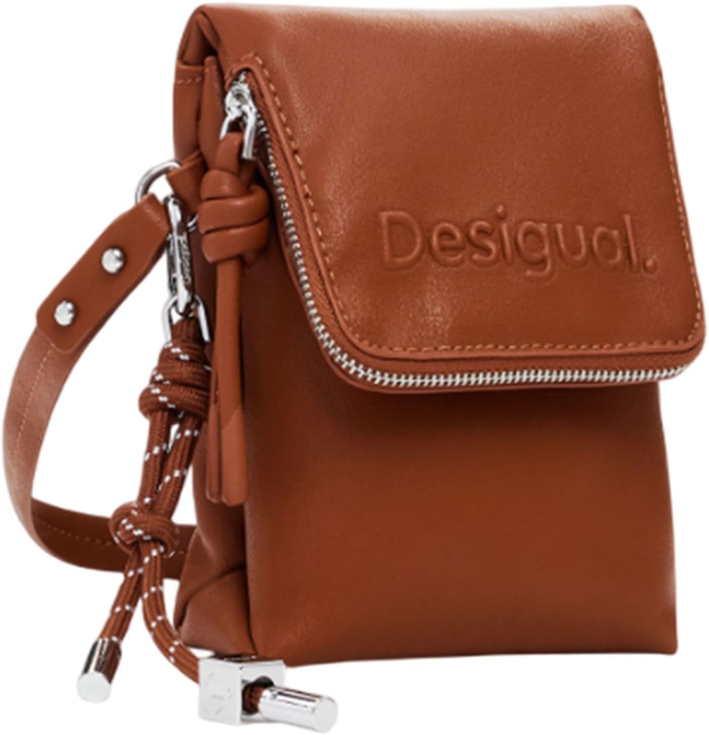 Desigual Women's Mone_Half Phone Camel