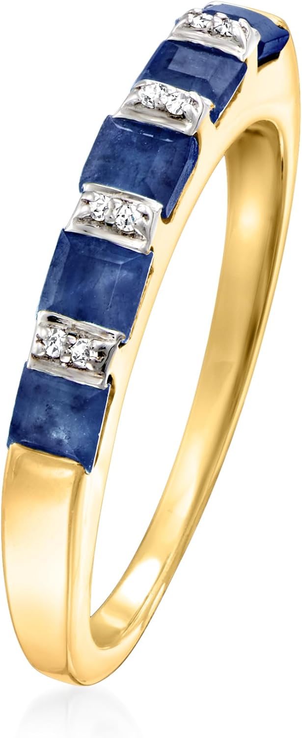 Ross-Simons Precious Gemstone Ring in 18kt Gold Over Sterling - Image 3