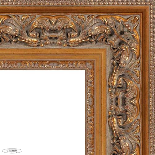 Miniatura 2 de Poster Palooza 18x24 Ornate Antique Gold Complete Wood Picture Frame with UV Acrylic Plexiglass, Foam Board Backing & Hardware Included