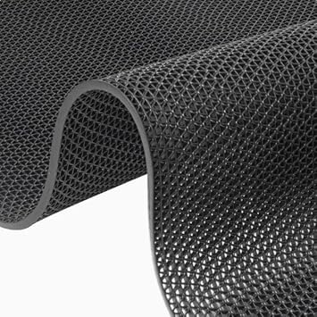 MYOYAY Drainage Non Slip Floor Mat 500 X 90cm 5.5mm Thick Commercial Rubber Mat S-Shaped Carpet Anti-Fatigue Rubber Matting for Bathroom,Swimming Pool,Kitchen,Restaurant,Garden