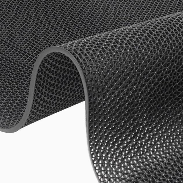 Tapis de sol antidérapant salle de bain et cuisine tapis de douche drainant en S