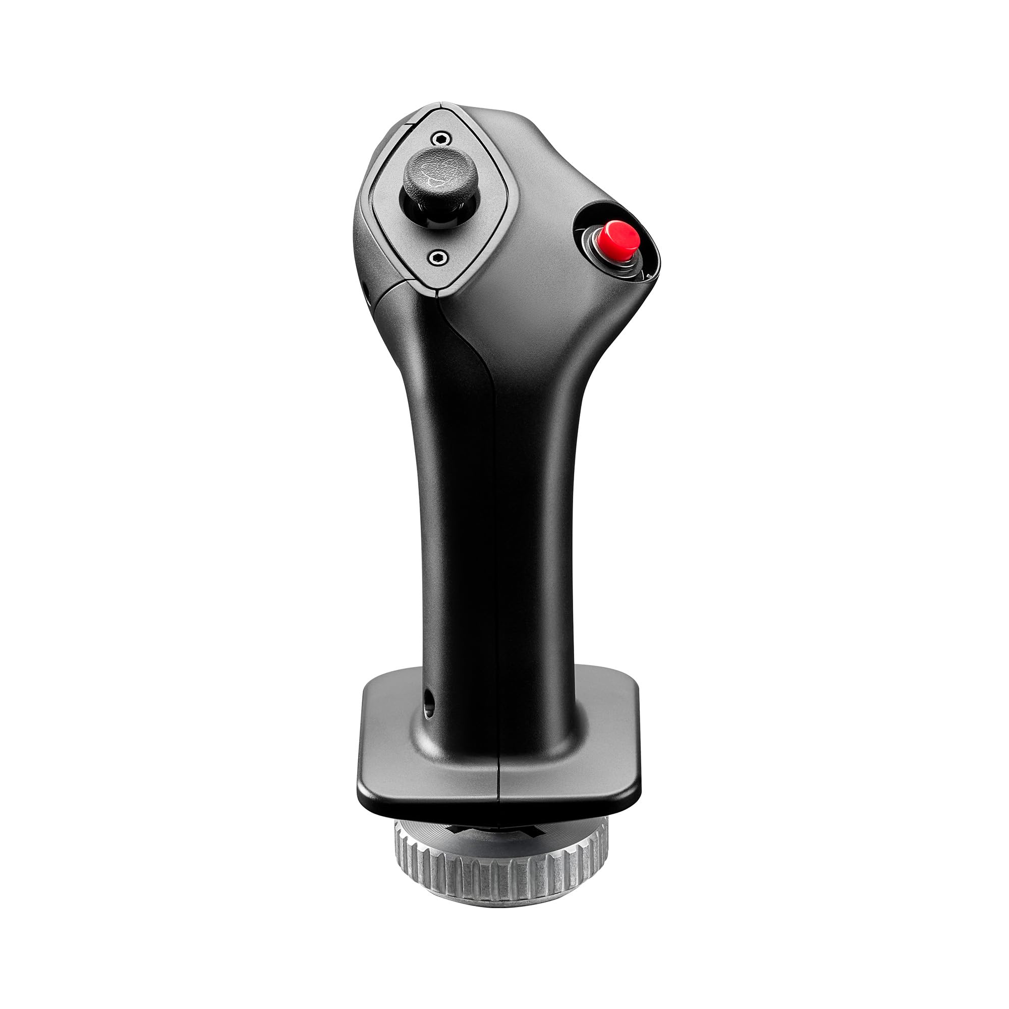 Thrustmaster Airbus Add-On Grip - Grip Oficial A300 y A400M | Réplica oficial 1:1, configuraciones A300/A400M, sensores H.E.A.R.T., 5 botones, gatillo dual y bloqueo de timón