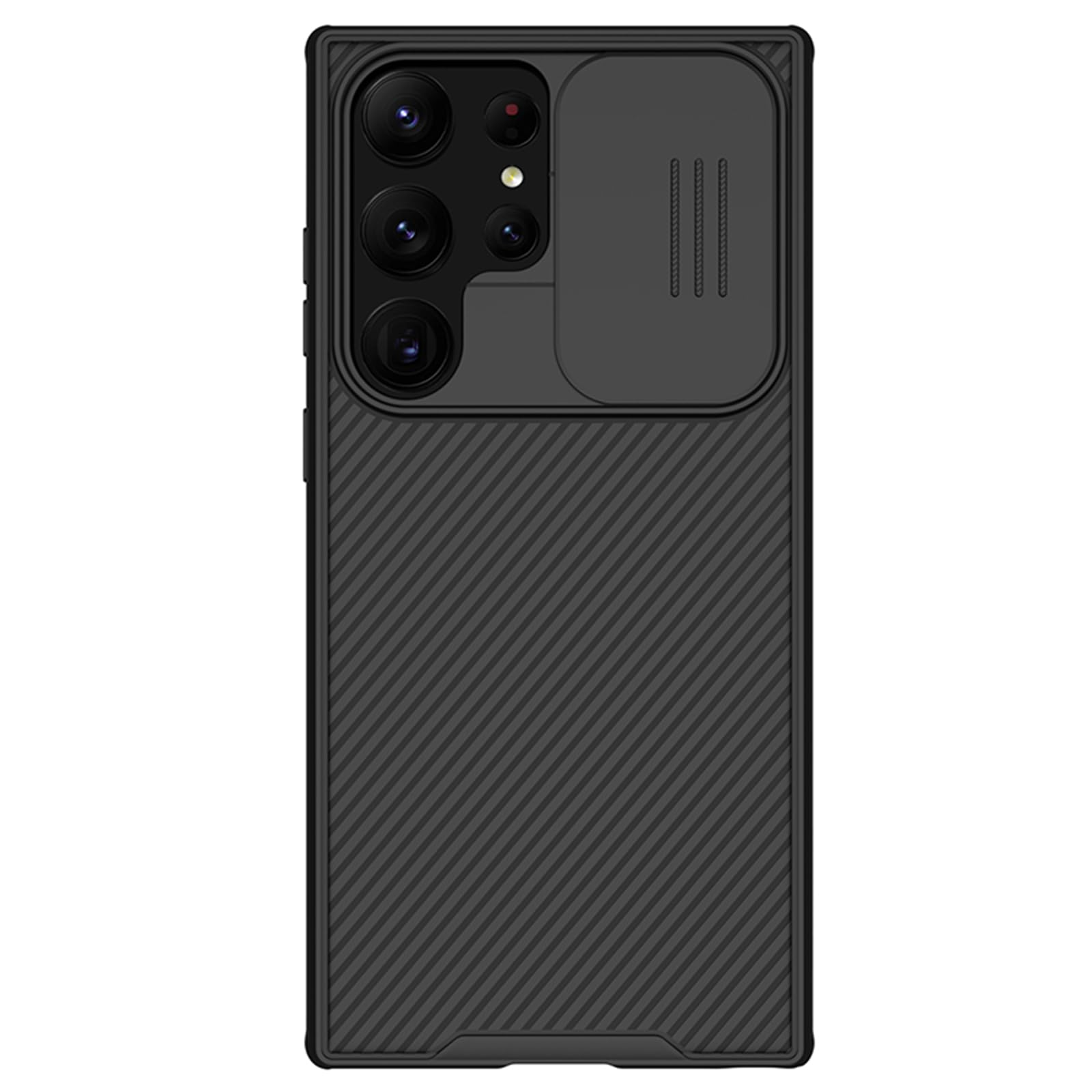 Etui antyupadkowe do Samsung Galaxy S25 Ultra/S25 Plus/S25, wojskowa ochrona obiektywu okiennego wąska osłona odporna na zarysowania antypoślizgowa powłoka, czarne, S25 Ultra