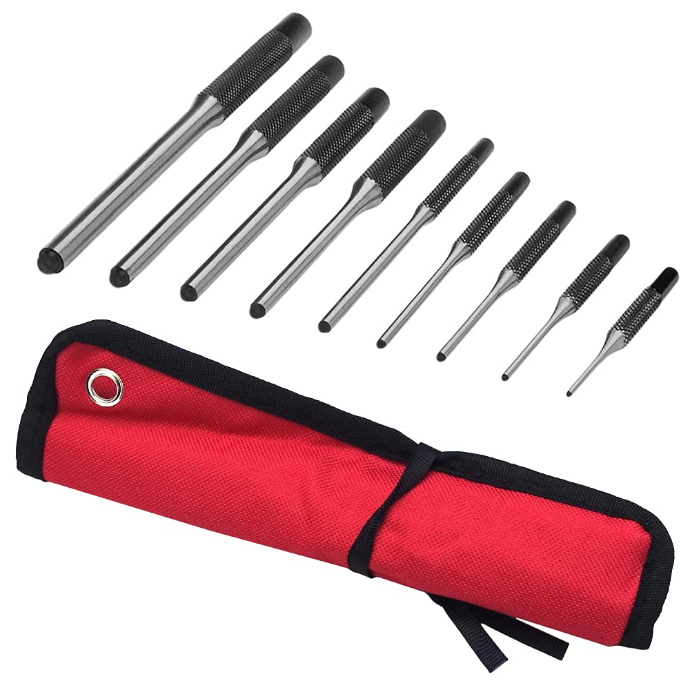 Amazon | ピンポンチセット ピン抜き 工具 1/16インチ-5/16インチ 1.59