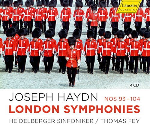 Haydn: London Symphonies [Heidelberger Sinfoniker; Thomas Fey] [Hanssler Classic: HC16001]
