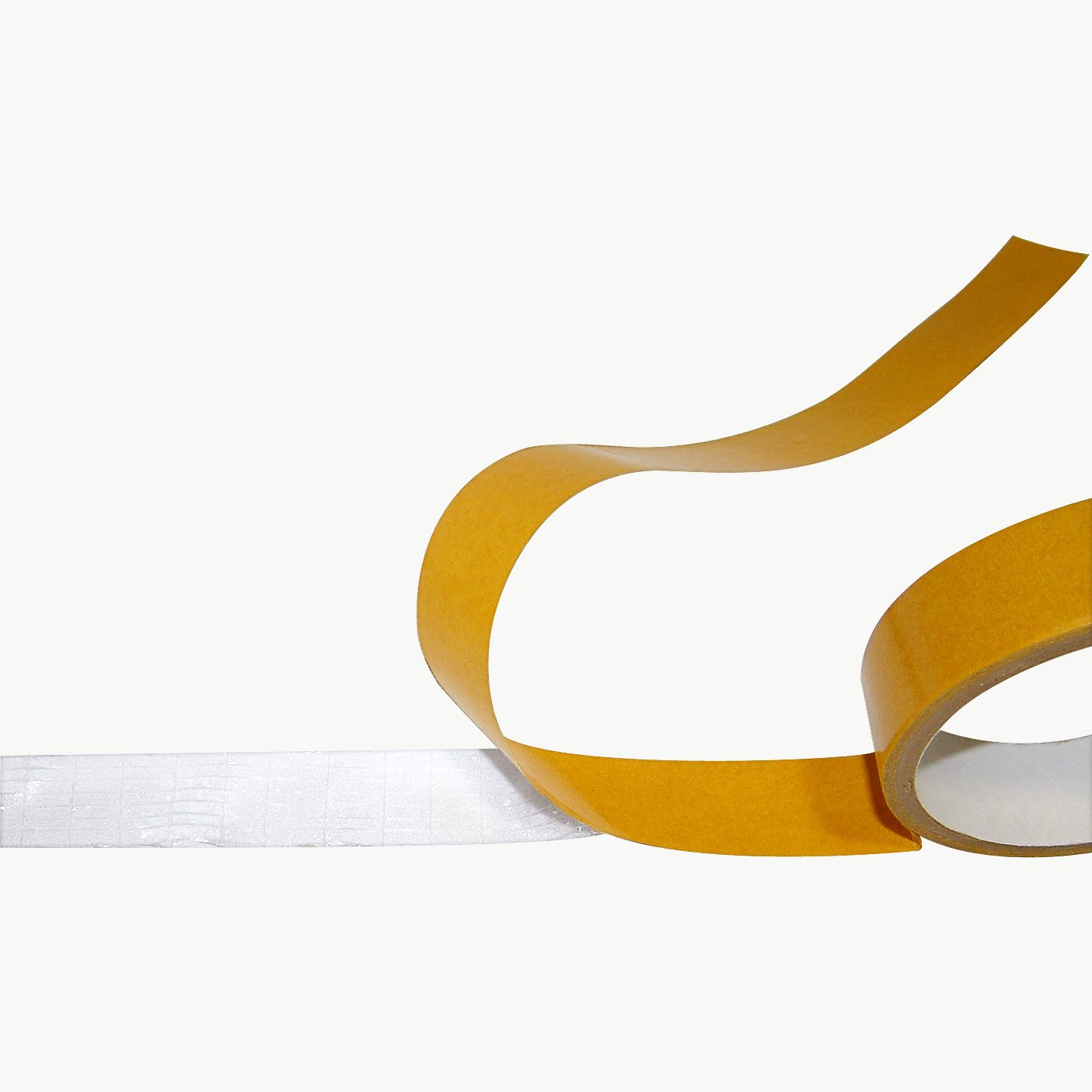 J.V. Converting JVCC Double-Sided Scrim Tape Thin, (DC-Scrim-3), 2 in. (48mm Actual) x 36 yds. (Clear)
