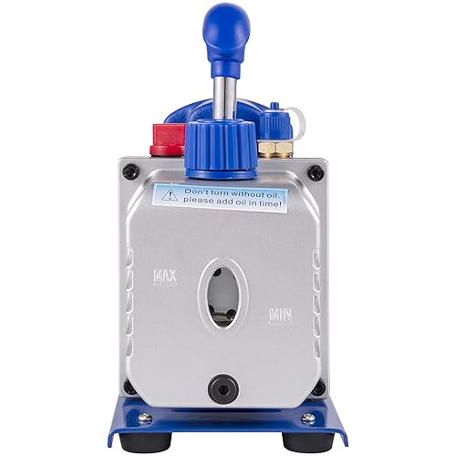 Miniatura 12 de VEVOR Cámara de vacío con bomba, bomba de vacío de 4CFM 1/3HP con cámara de vacío de alta capacidad de 2 galones, kit de cámara de bomba de vacío,