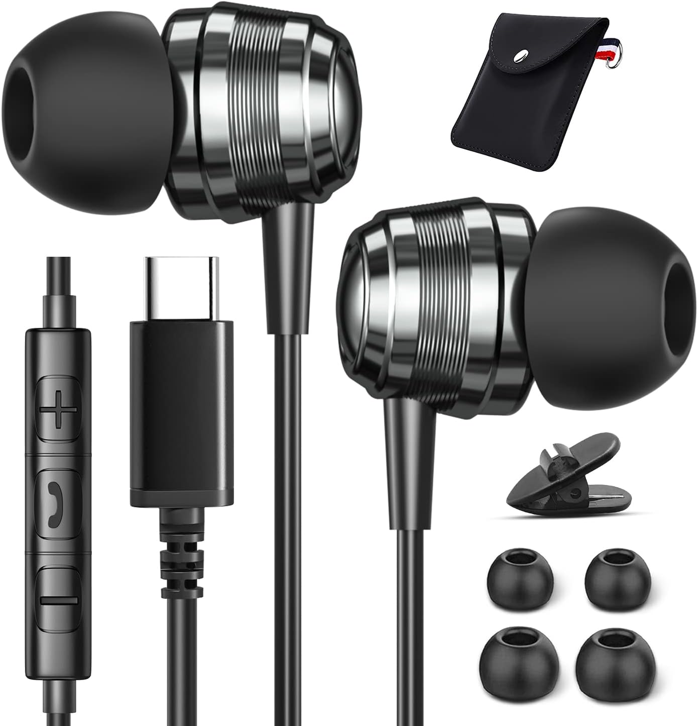 USB C Kopfhörer für Samsung Galaxy S25 S23 S22 Ultra S24 S21 FE A55 A35 ...