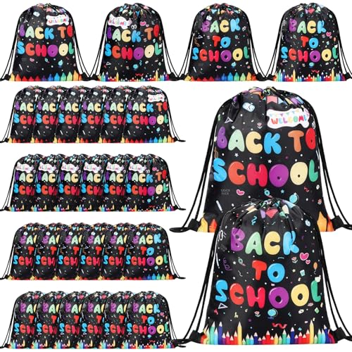 Sac à dos cordon imperméable et durable pour école SATINIOR