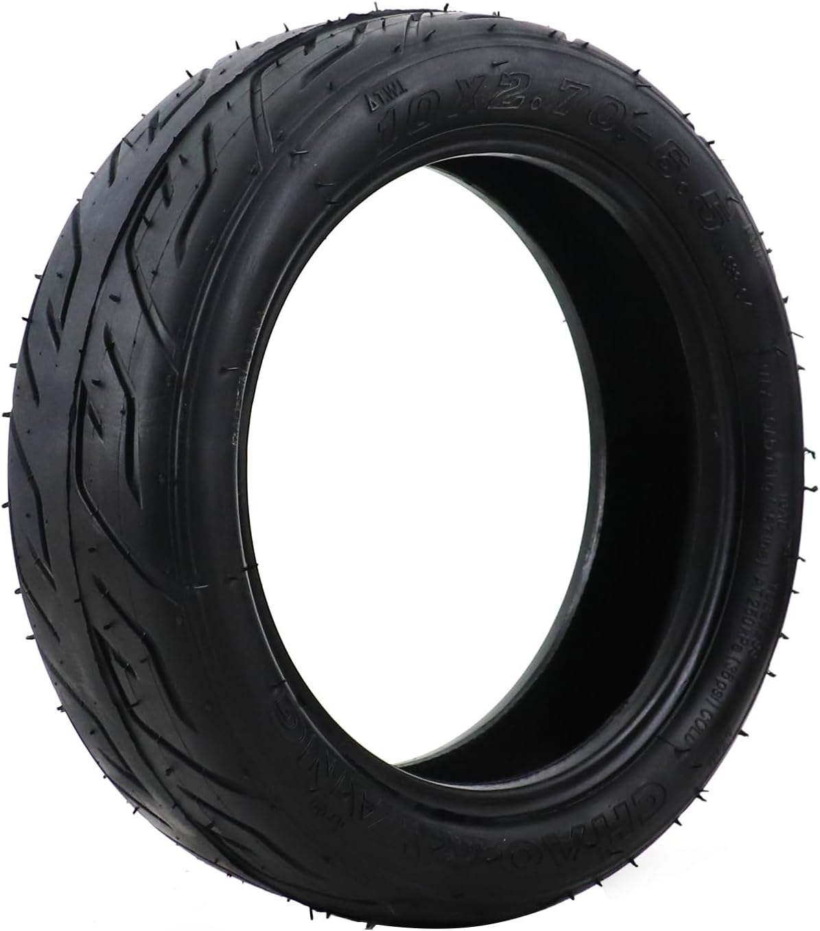 10x2.70-6.5 Tubeless Tire，70/65-6.5 Electric Scooter Tires Wear-Resistant Thickened Balance Scooter Wheels for 10 Inch Electric Scooter Gotway Mten3 Hitway H5 balance Scooter