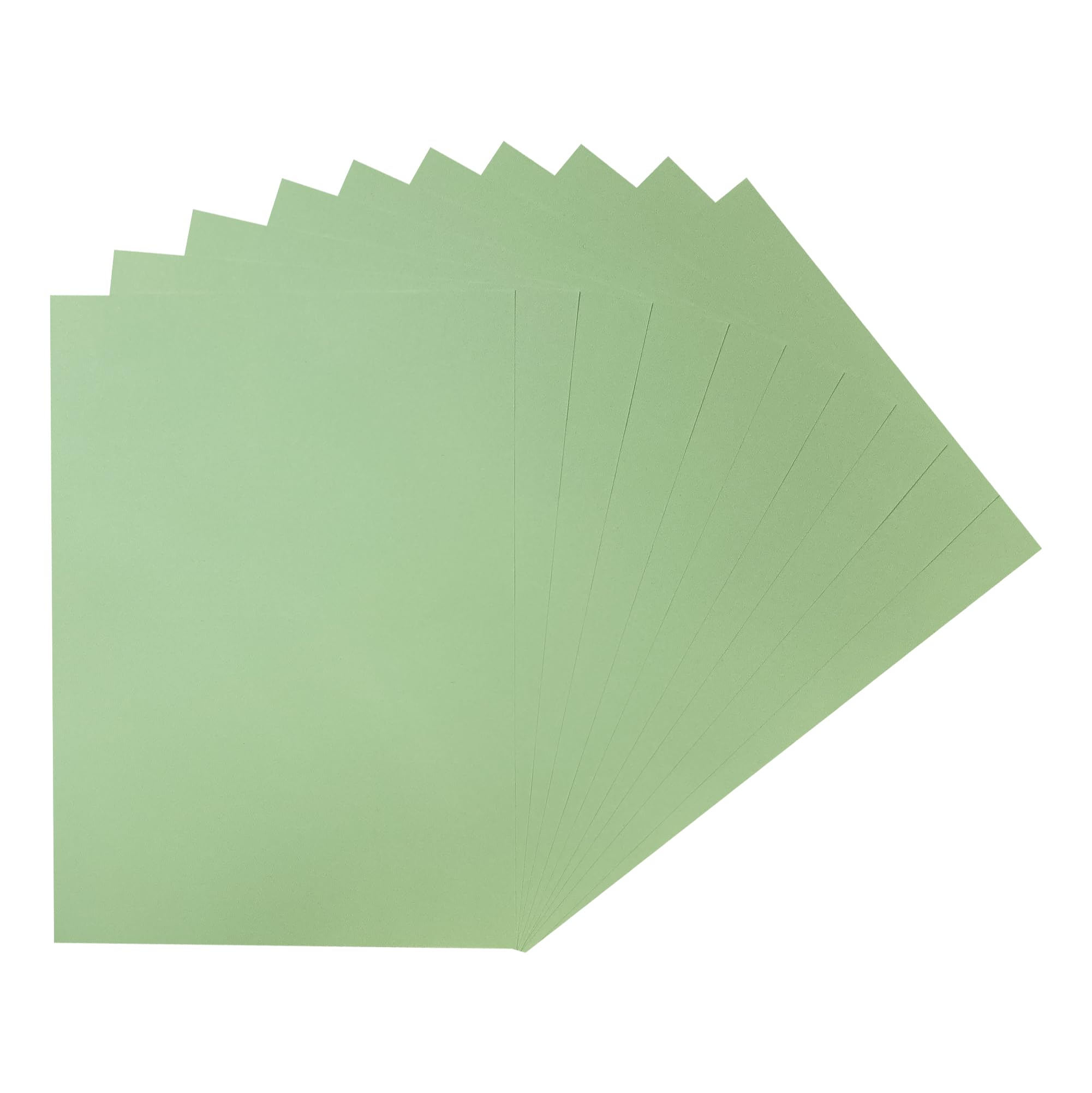 Pack of 500 A4 Pastel Green Coloured Paper 75gsm Sheets