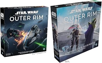 Star Wars Outer Rim Board Game | Strategy and Adventure for Adults and Teens | 1-4 Players | Unfinished Business Expansion