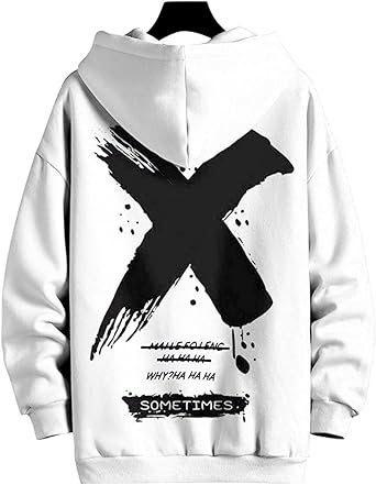 Moshtashio Mens Hoodie Hip Hop Graphic Fleece Hooded Pullover Vintage Printed Long Sleeve Sweatshirt Unisex Streetwear