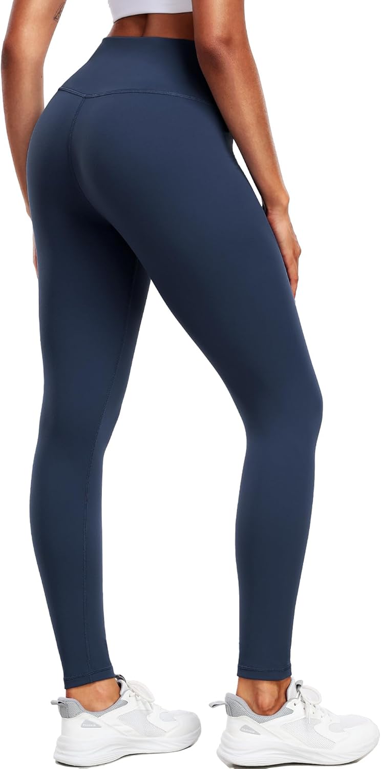 CADMUS Workout Yoga Pants for Women Ultra Soft High Waisted Ankle-Length Essential Basic Leggings for Running Hiking - Image 4