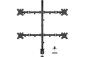 Mount-It Quad Monitor Stand: Elevate Your Workspace to New Heights
