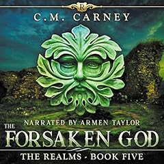The Forsaken God: An Epic LitRPG/GameLit Adventure Audiolibro Por C.M. Carney arte de portada