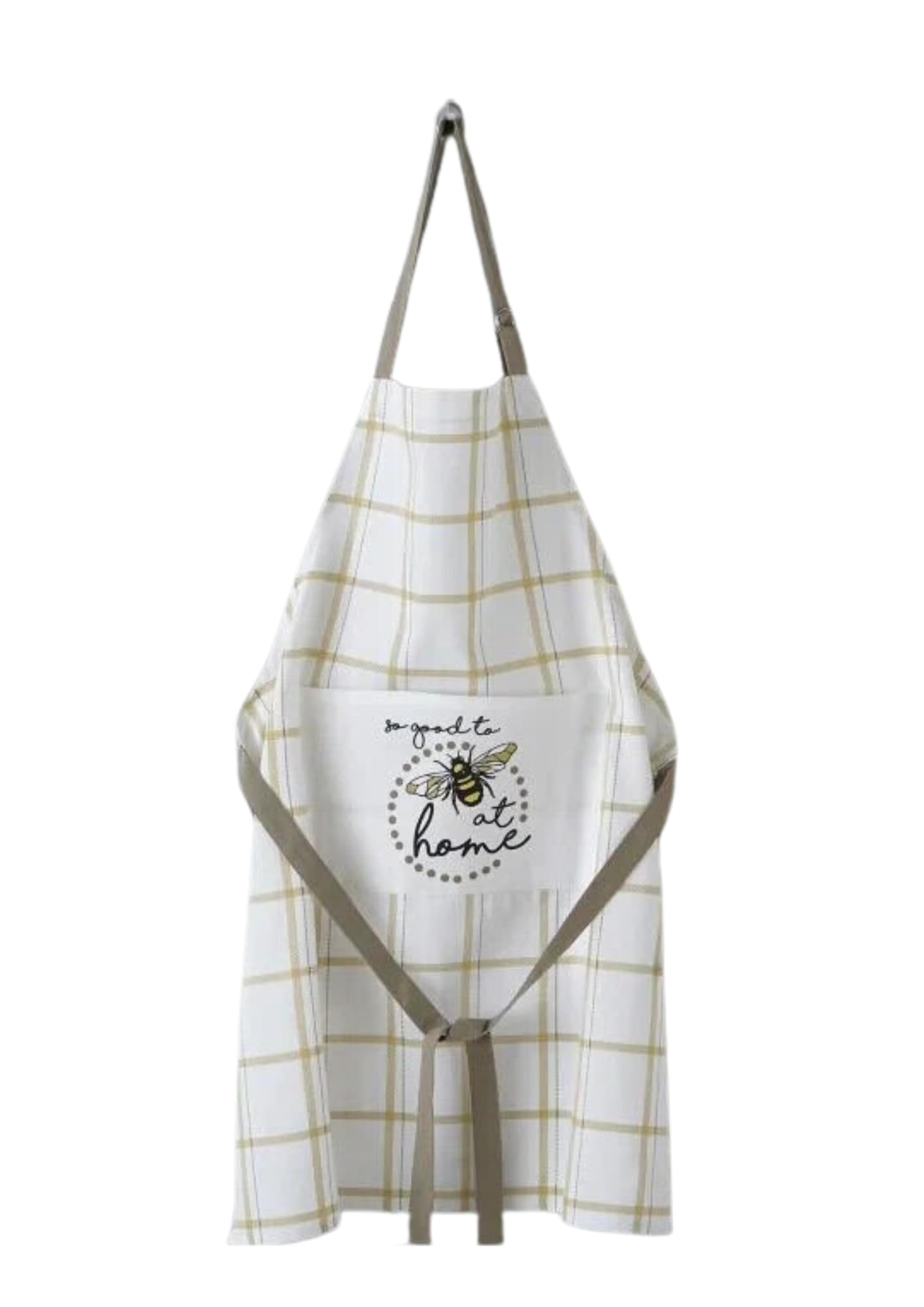 Bee At Home Chefs Aprons with Front Pocket Kitchen Butcher Cooking Baking BBQ