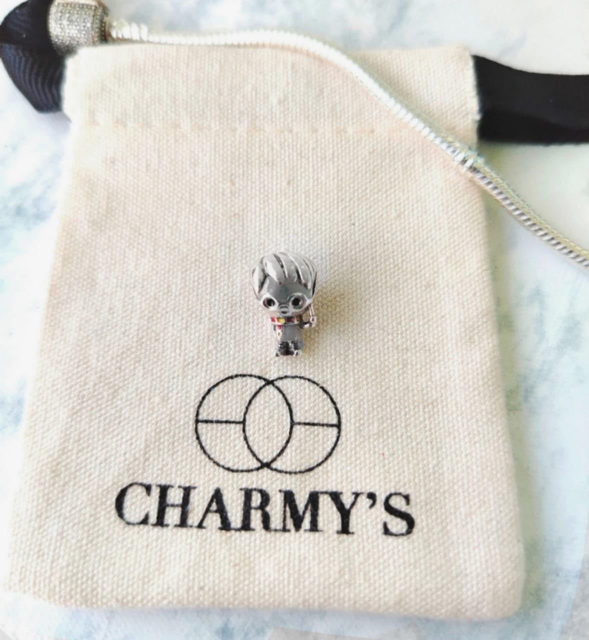 CHARMY´S Sterling Silver Harry Potter Charm Compatible with Pandora Charms for Women, Charm Bracelet, Necklace Charms & Bracelets – Cute Hogwarts Harry Potter Charms for Bracelets - Image 4