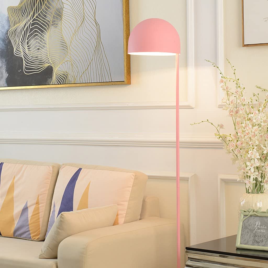 Amazon.co.jp: LED フロアスタンド ピンクフロアランプ現代のシンプル