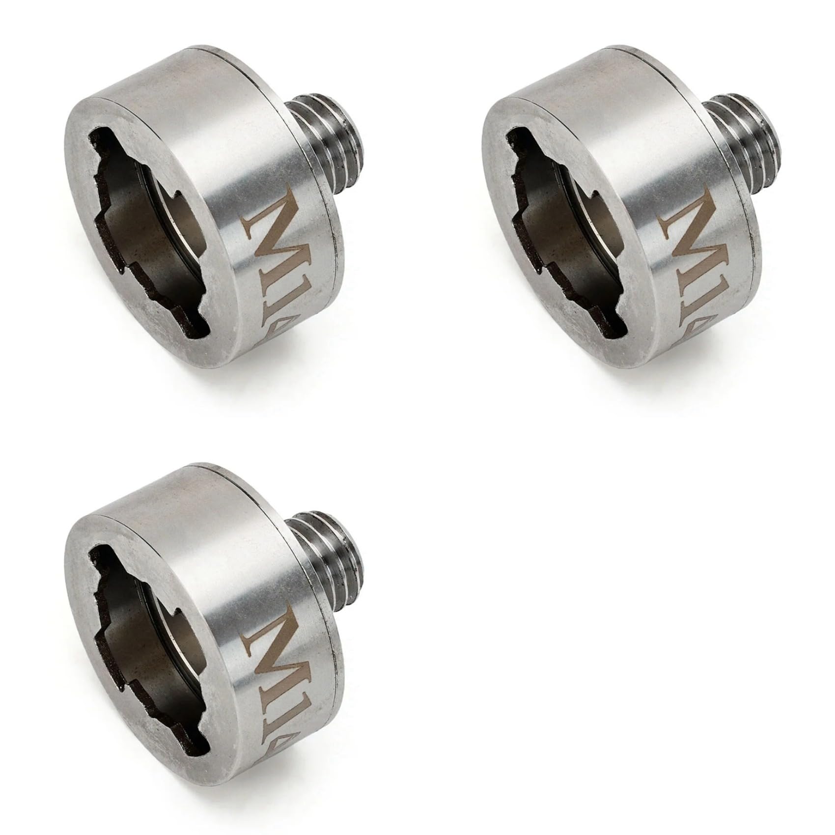 Jnchdghwa Silver 3X Upgrade M14- X Lock Adapter For Core Drill Bit Angle Grinder Cutting Discs Adapter Easy To Install