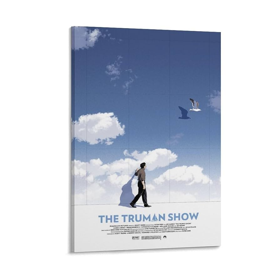 全世界限定100枚 トゥルーマン・ショー シルクスクリーン ポスター 全世界限定100枚 トゥルーマン・ショー シルクスクリーン