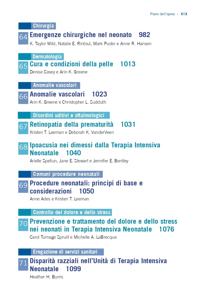 Cloherty e Stark’s. Manuale di neonatologia