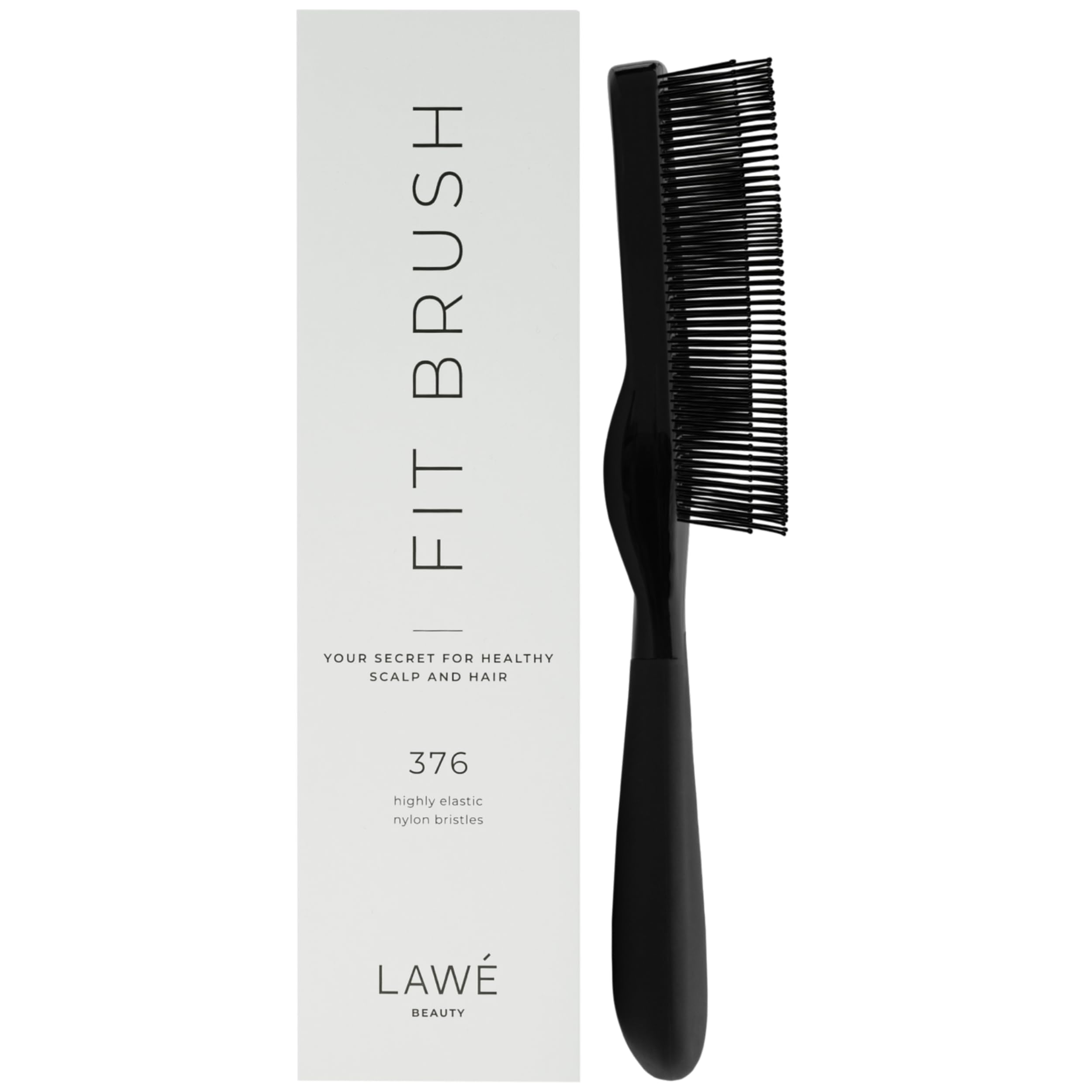 FIT BRUSH - Haarbürste zur Kopfhautreinigung - Entwirrbürste ohne Ziepen - für nasses & trockenes Haar - Kopfhautmassage Bürste für alle Haartypen