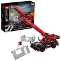 Vista 1 de LEGO Technic 42082 Kit de construcción de grúa para terreno rugoso (4,057 piezas)