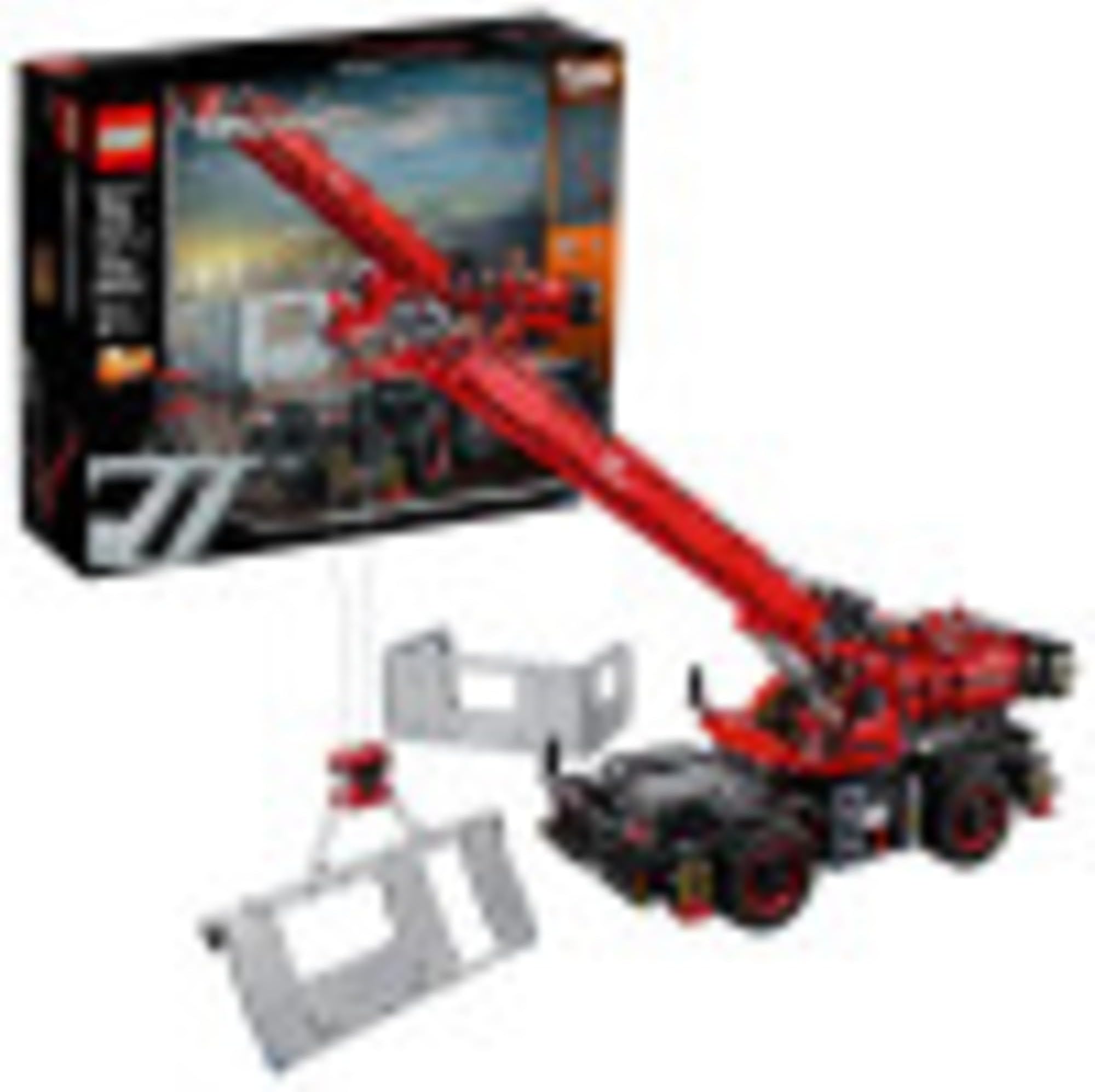 LEGO Technic Rough Terrain Crane 42082 Building Kit (4,057 Pieces)