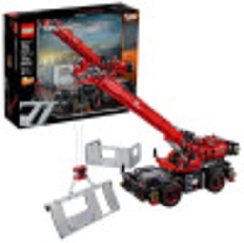 LEGO Technic 42082 Kit de construcción de grúa para terreno rugoso (4,057 piezas)