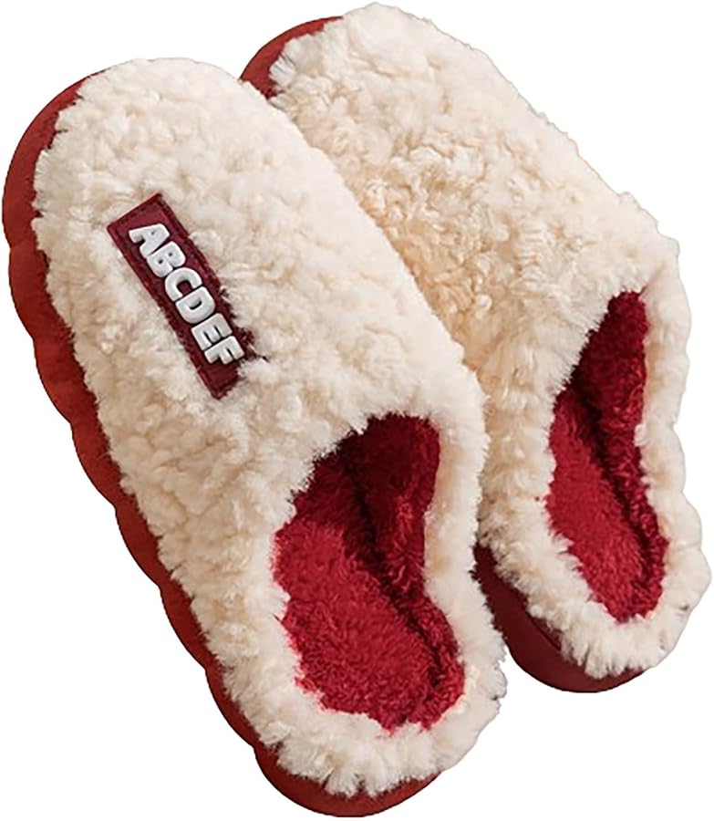 Ciabatte Con Pelo Donna Pelose Peluche Slippers Casa Morbide Scarpe Simpatiche Lavabili Ciabatte Antiscivolo Calde Babbucce Eleganti Divertenti Pantofole Chiuse Comode Ciabatta Leggere Inverno Esterno