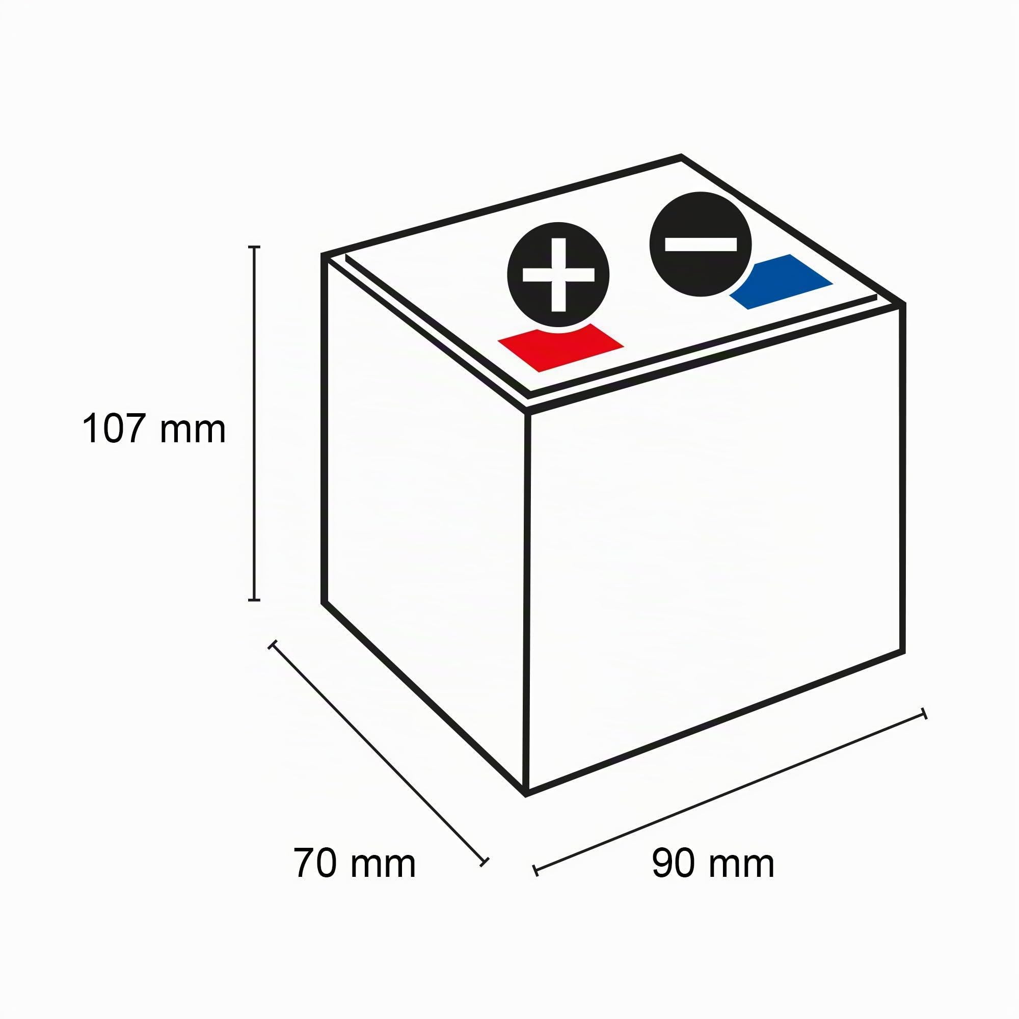 Q-Batteries 12LS-4.5 Batterie Plomb-Polaire 12 V 4,5 Ah AGM VRLA