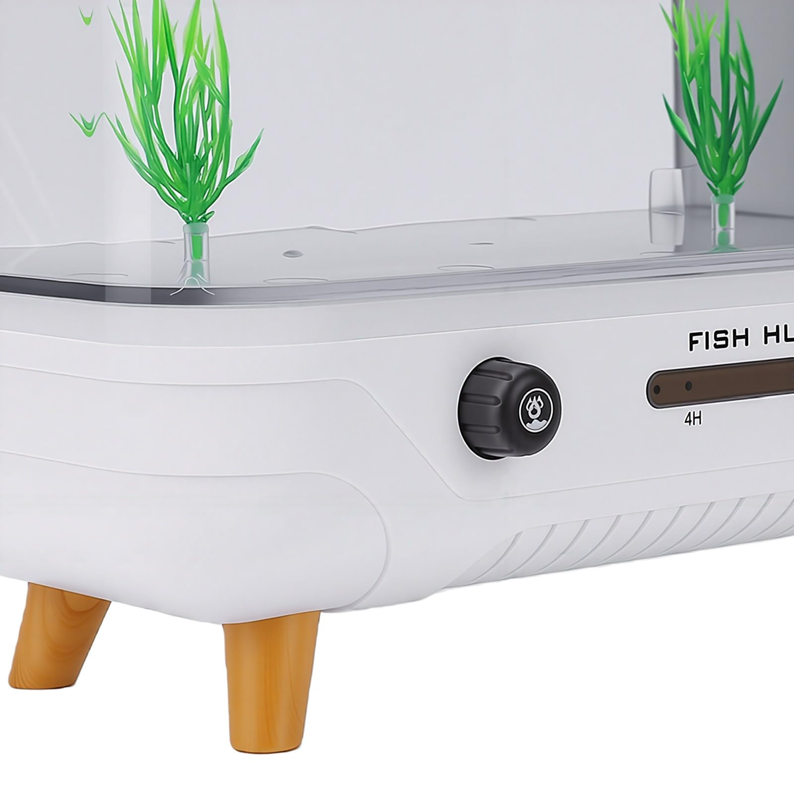 TOPINCN Mini Umidificatore a Nebbia Fredda con Design Acquario, 300 Ml USB
