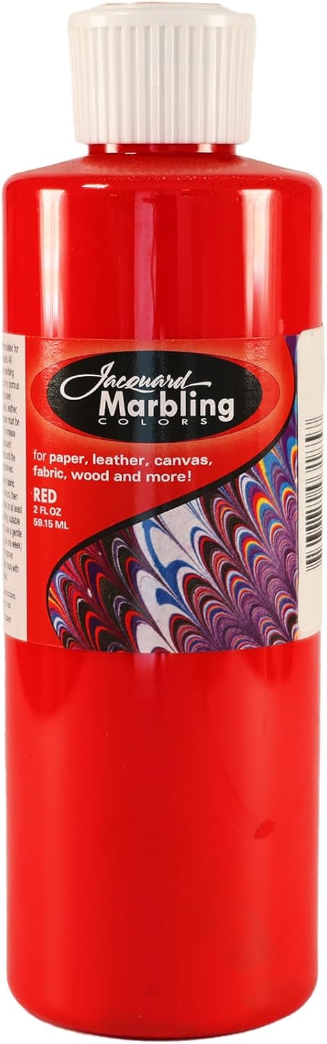Jacquard Marbling Color 8 Oz - Red