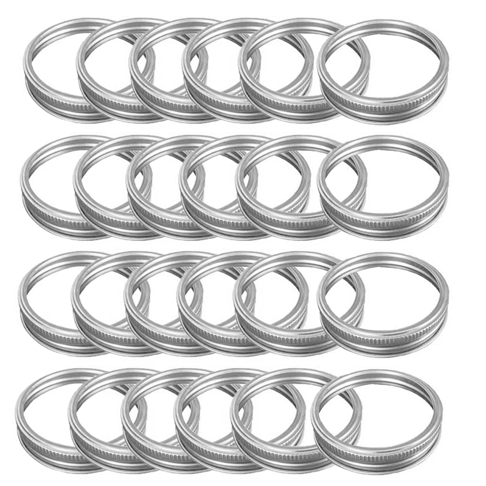 10PCS Mouth Mason Wide Lid Jars, Leak-Proof Secure Can Covers with Multiple Sizes Options, Reusable Jar Mouth Lids with Rust-resistant