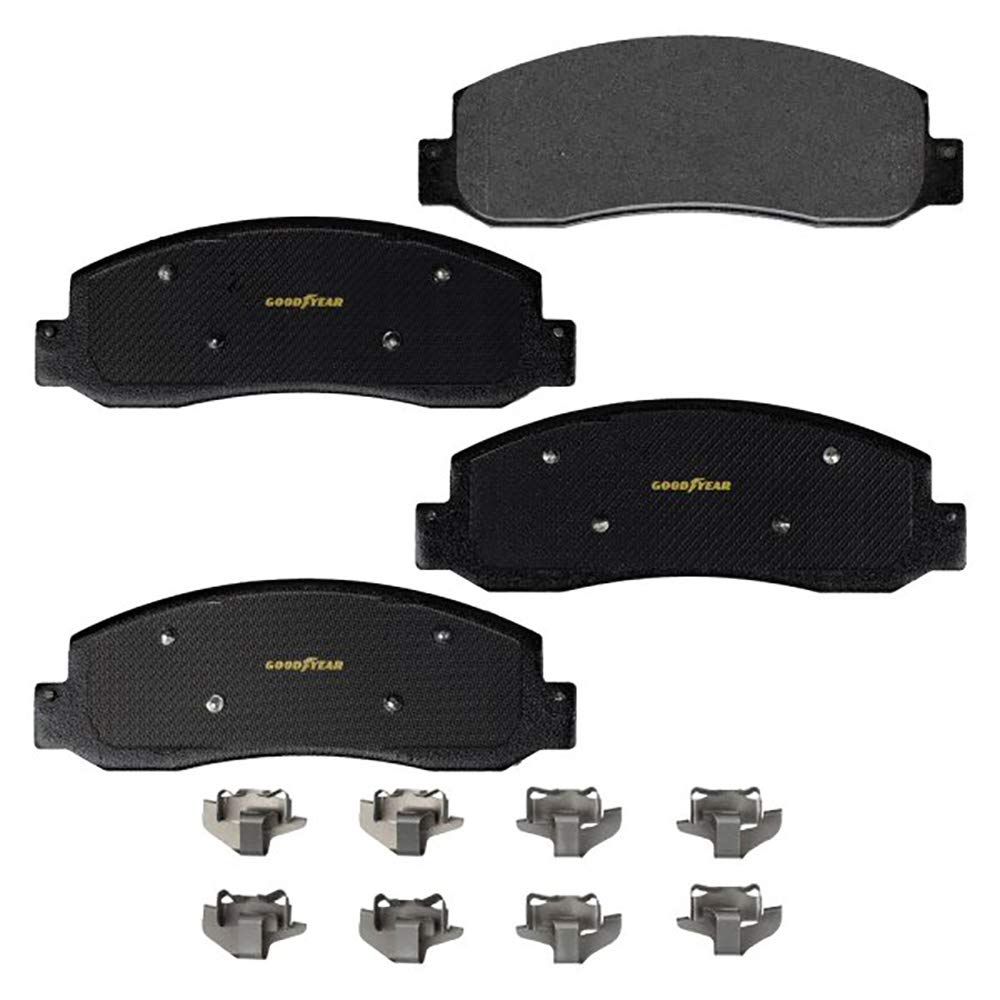 Goodyear Brakes GYD1069 Carbon Ceramic Automotive Front Disc Brake Pads