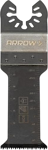 Miniatura 8 de Arrow OSC125JPT-2A Cuchillas de dientes japonesas bimetálicas para multiherramientas oscilantes, para cortar madera y PVC, 1-3/8 pulgadas, paquete